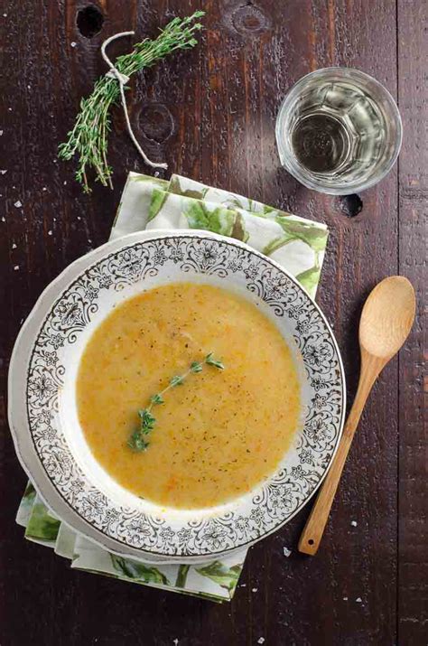 potage-aux-legumes-rustic-french-vegetable-soup image