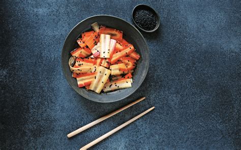 japanese-carrot-pickles-vegan-gluten-free-one image