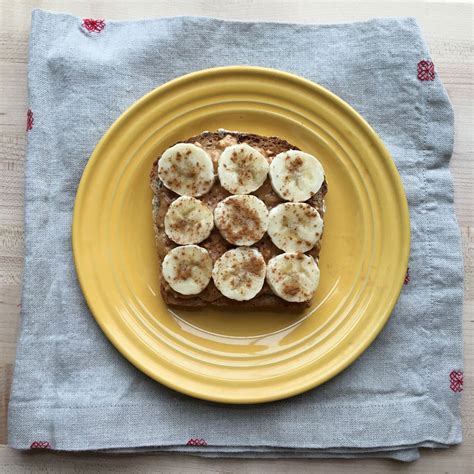 peanut-butter-banana-cinnamon-toast-eatingwell image