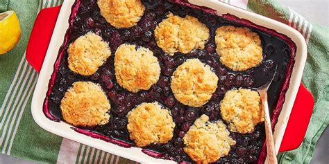 how-to-make-easy-blueberry-cobbler-recipe-delish image