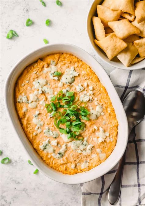 buffalo-chicken-dip-with-blue-cheese-easy-chicken image