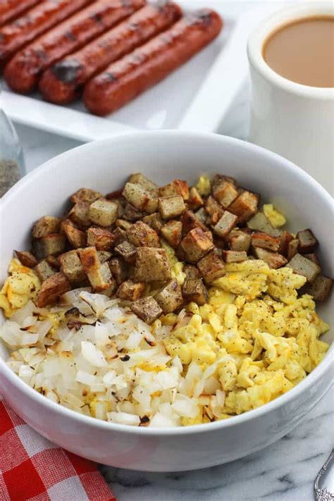 grilled-smoked-sausage-breakfast-egg-scramble-my image