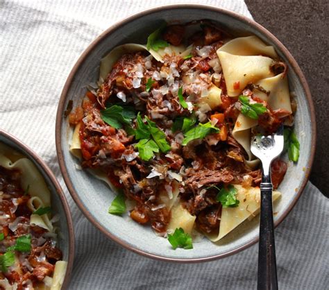 slow-cooker-short-rib-ragu-over-pappardelle-the image