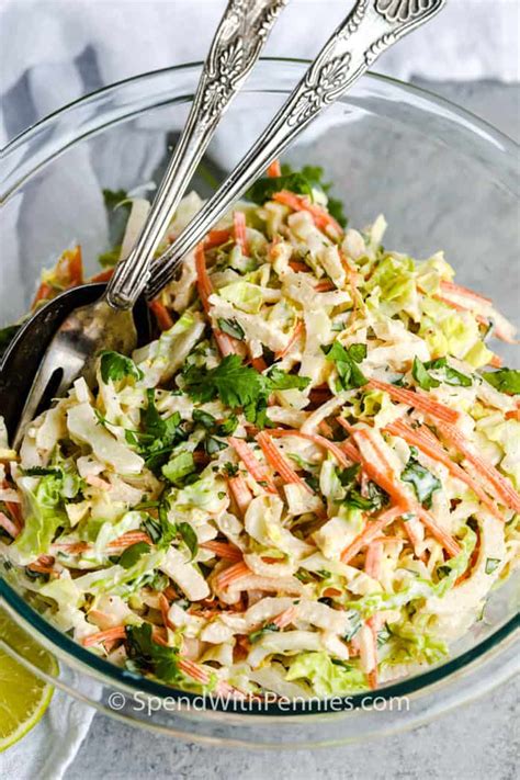 cilantro-lime-coleslaw-low-carb-spend-with-pennies image