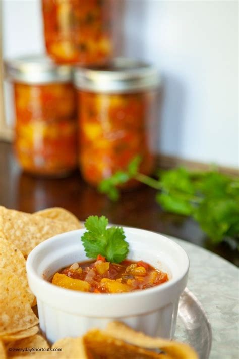 peach-salsa-canning-recipe-everyday-shortcuts image