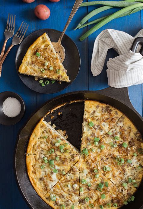 sausage-caramelized-onion-quiche-with-hash-brown image