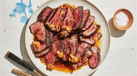 steak-short-ribs-with-crispy-garlic-and-chile-oil image