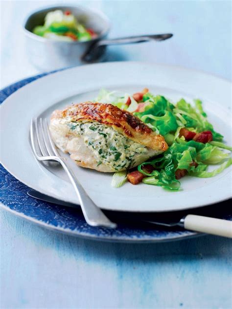 stuffed-chicken-with-cabbage-and-bacon-delicious-magazine image