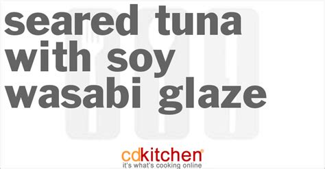 seared-tuna-with-soy-wasabi-glaze image