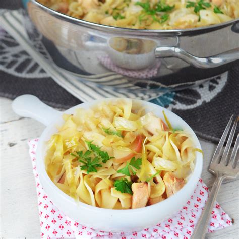 cabbage-noodle-skillet-dinner-phoebes-pure-food image