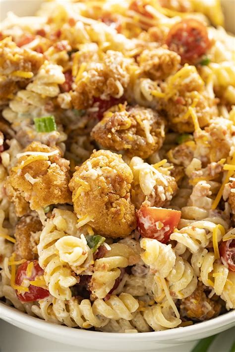 popcorn-chicken-bacon-ranch-pasta-salad-the-salty image