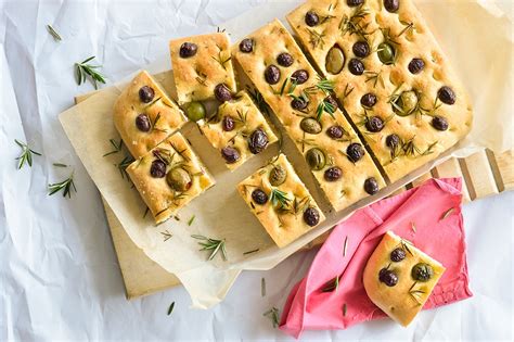 olive-and-rosemary-focaccia-recipe-bread-recipes-sbs image