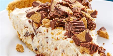 best-no-bake-reeses-cheesecake-recipe-delish image