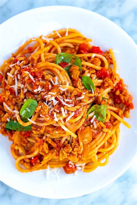 easy-weeknight-spaghetti-with-meat-sauce-recipe-inspired-taste image