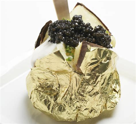 potatoes-with-crme-fraiche-and-caviar image
