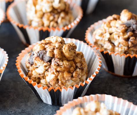 peanut-butter-chocolate-healthy-popcorn-balls-hungry image