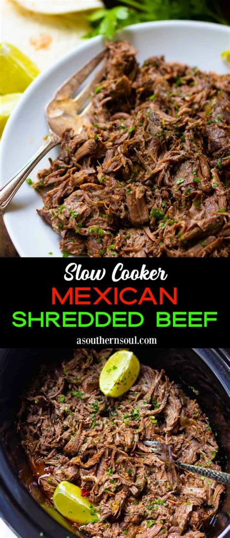 slow-cooker-mexican-shredded-beef-a-southern-soul image