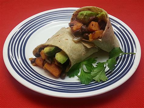 vegan-sweet-potato-black-bean-burritos image