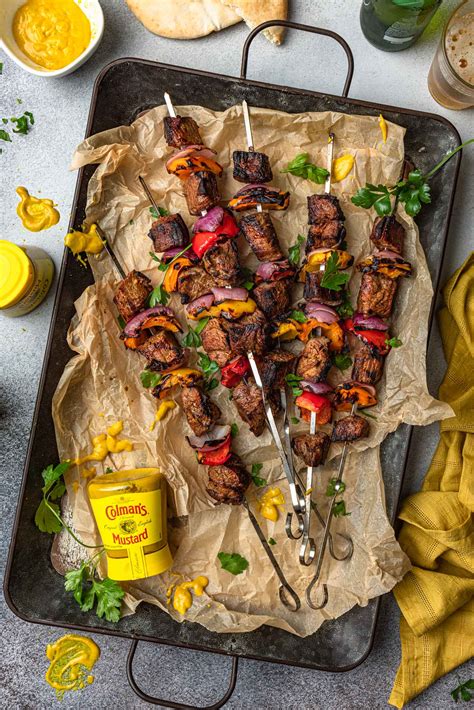 marinated-steak-kabobs-kebabs-olivias-cuisine image