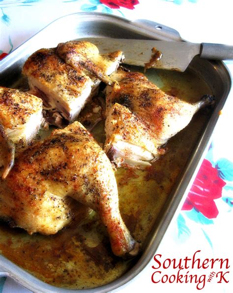 quick-flat-roast-chicken-cooking-with-k image
