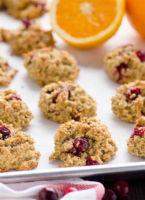 healthy-oatmeal-cranberry-cookies-ifoodreal image