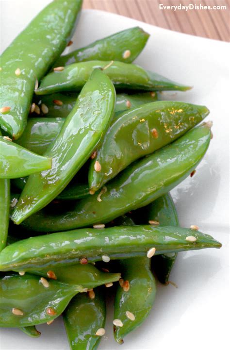 healthy-sugar-snap-peas-recipe-everyday-dishes image