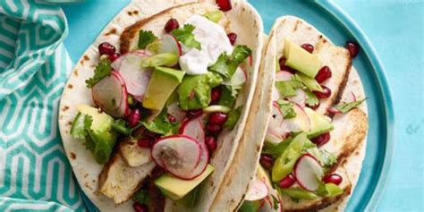 spiced-chicken-tacos-with-avocado-and-pomegranate image