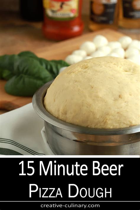 15-minute-beer-pizza-dough-pizza-creative-culinary image