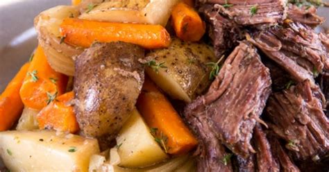 10-best-crock-pot-beef-roast-with-vegetables image