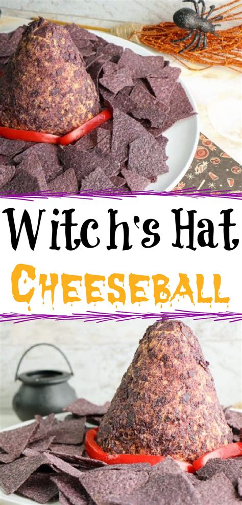 halloween-cheese-ball-recipe-witchs-hat-style image