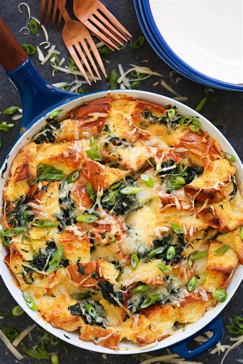 spinach-and-cheese-strata image