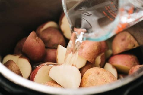 instant-pot-mashed-red-potatoes-no-drain-the-spicy image