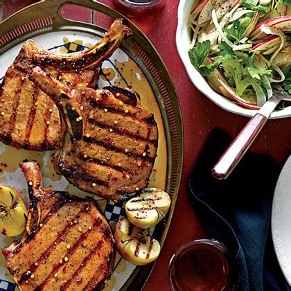 grilled-pork-chops-with-apple-bourbon-glaze image