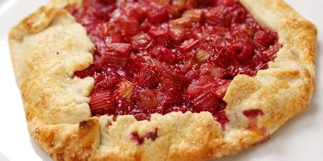 best-raspberry-rhubarb-crostata-recipes-food-network image