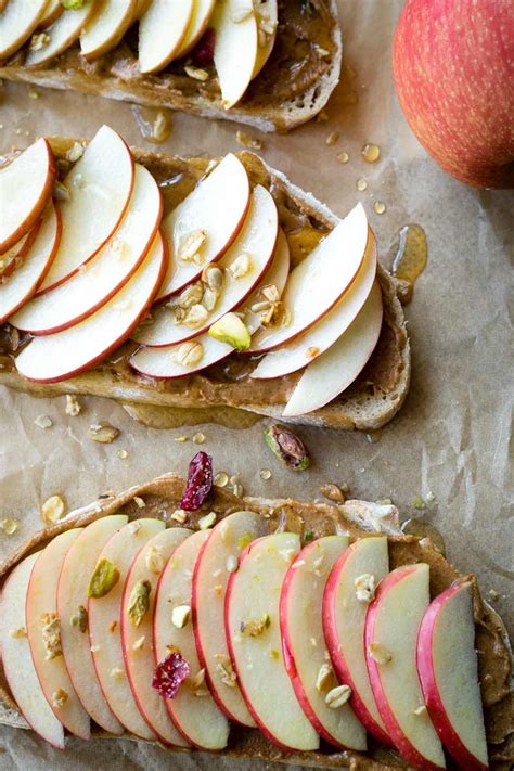 peanut-butter-apple-toast-easy-weekday-breakfast image