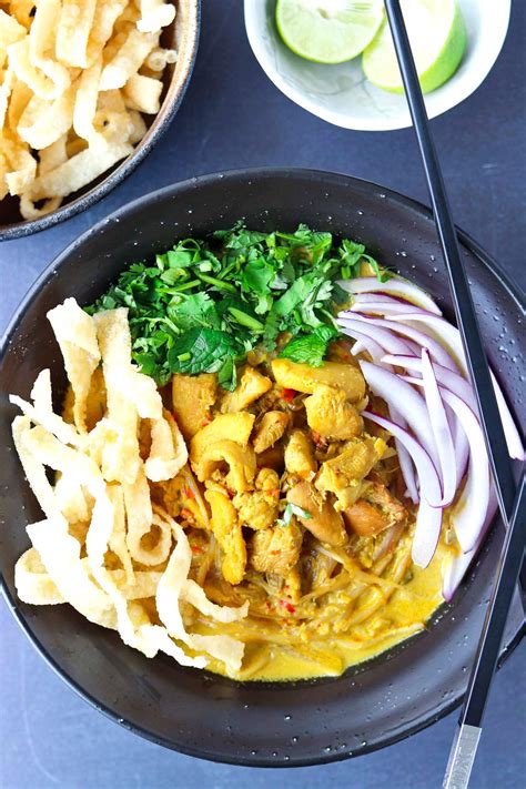 khao-soi-gai-northern-thai-coconut-curry-noodles-soup image
