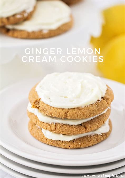 ginger-cookies-recipe-with-lemon-cream-somewhat image
