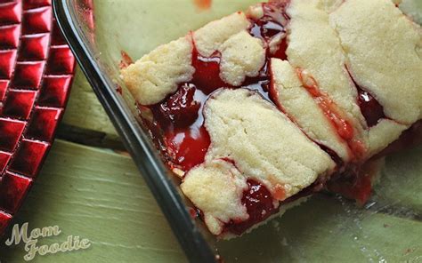cherry-cobbler-bars-easy-dessert-recipe-mom-foodie image