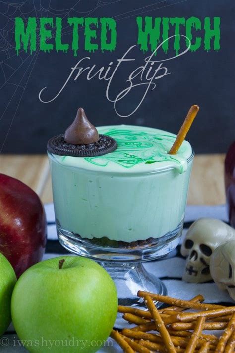 melted-witch-chocolate-chip-cream-cheese-fruit-dip image