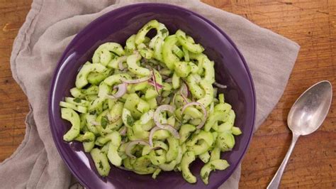 cucumber-salad-with-fresh-dill-mint-rachael-ray image