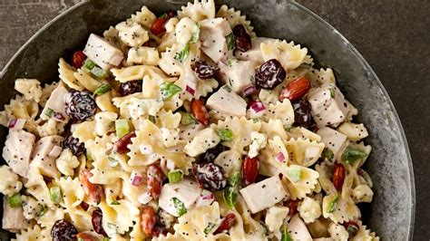 turkey-cherry-and-almond-pasta-salad image