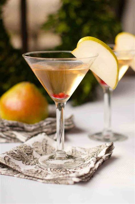 best-pear-martini-cocktail-recipe-reluctant-entertainer image