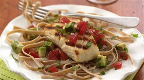 grilled-halibut-with-tomato-avocado-salsa image
