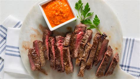 sirloin-steak-with-romesco-sauce-coppola-feast image