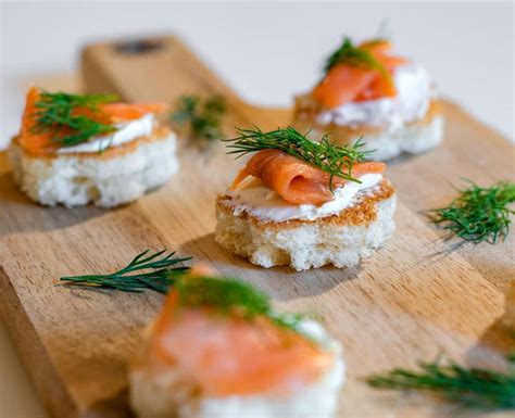 sliced-brioche-smoked-salmon-toast-appetizer image