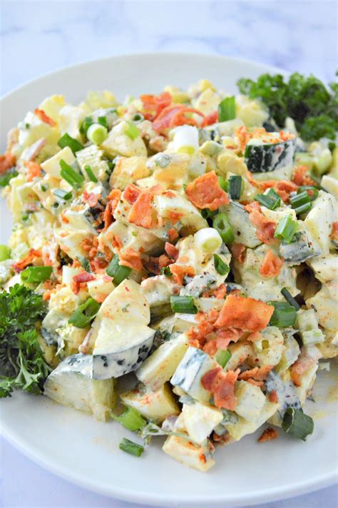 cucumber-egg-salad-recipe-easy-low-carb-side-dish image