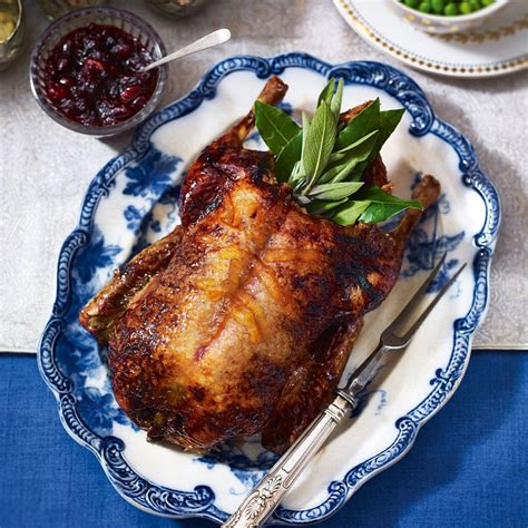 roast-duck-with-marmalade-glaze-recipe-woman-and image