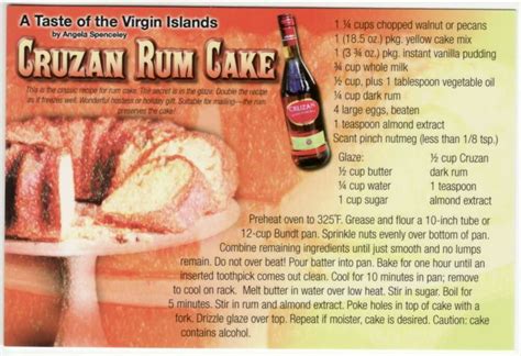 cruzan-rum-cake-rum-cake-recipes-caribbean image