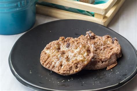 cinnamon-raisin-english-muffins-recipe-food-fanatic image