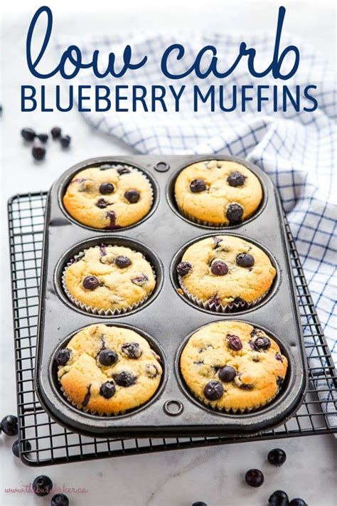 best-ever-low-carb-blueberry-muffins-the-busy-baker image